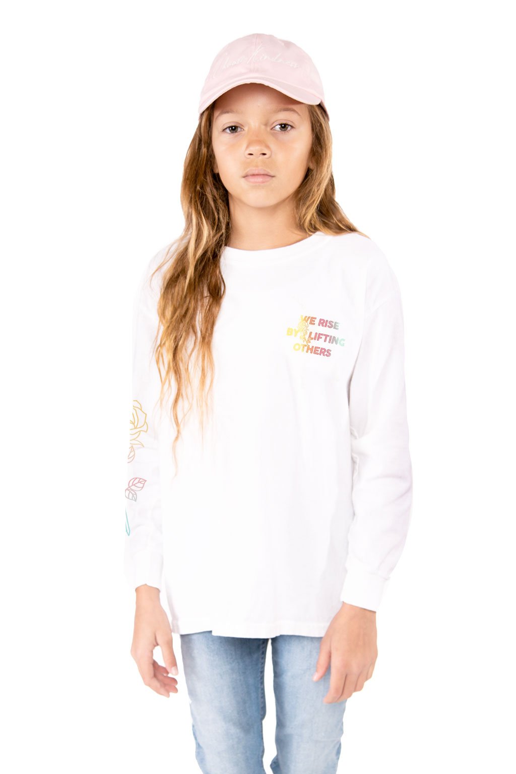 White Ombre Long Sleeve T-shirt – Port 213.com