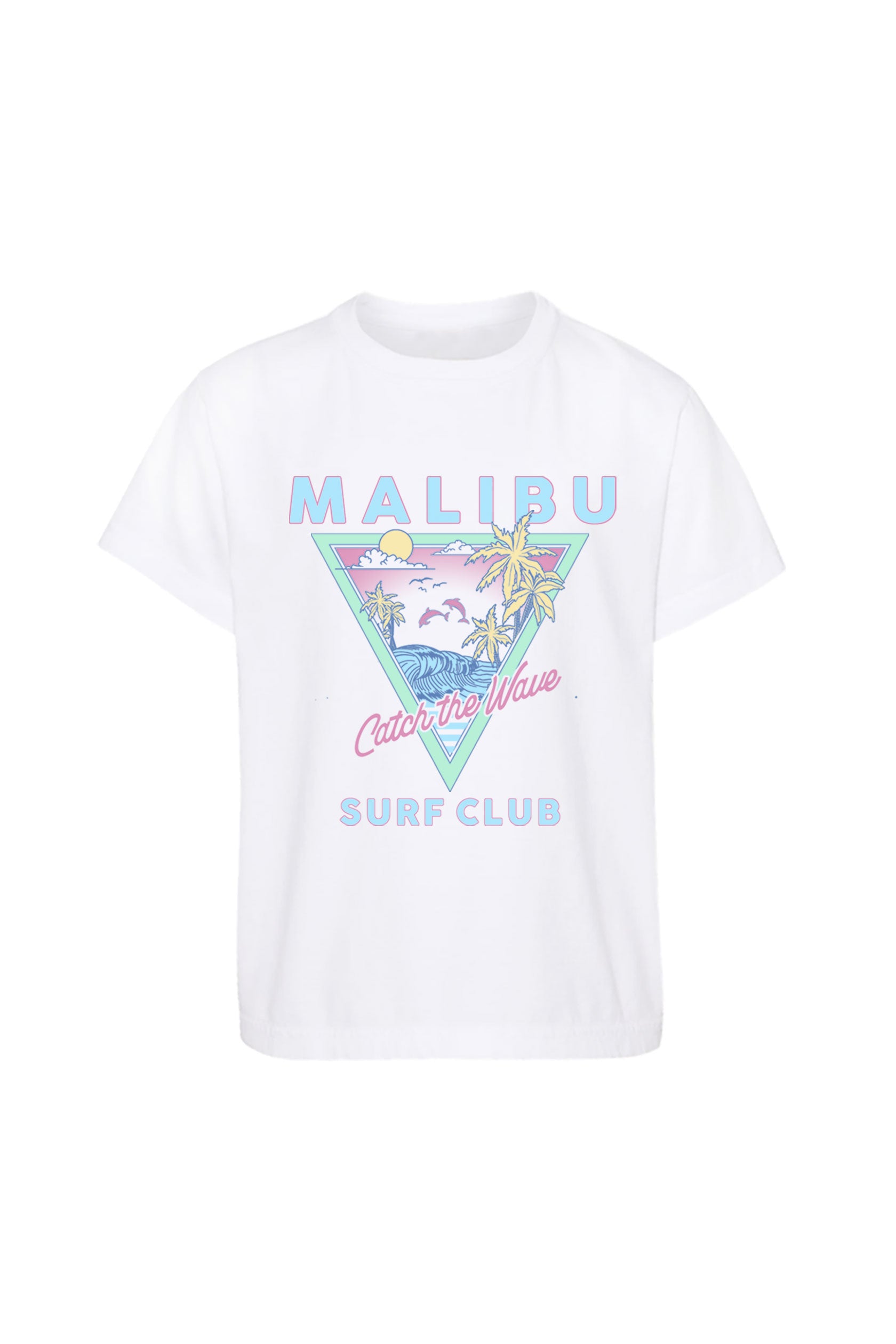 T-shirt-Unisex Port Kids Malibu – White
