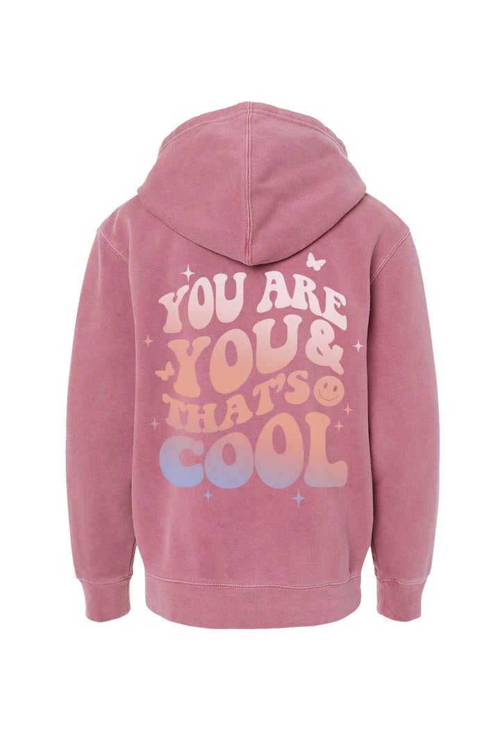 Kid s Pink Cool Hoodie Unisex Port 213