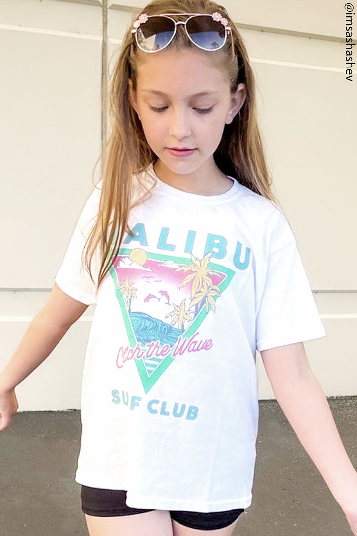 T-shirt Moto L'Entourloop 'Malibu' - Blanc - Taille XXL - Neuf Avec étiquettes - Fabriqué En France