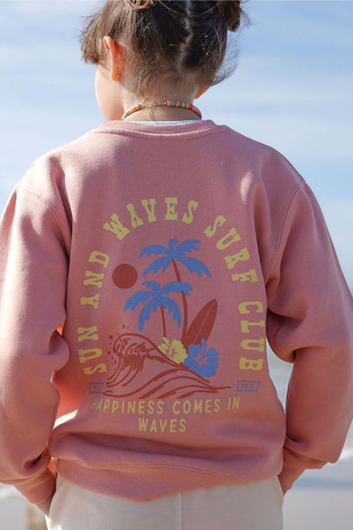 【BRICK】PARASOL WAVES SUNSET SWEATSHIRTS Sunset Hoodie – Quiet Storm Surf Shop