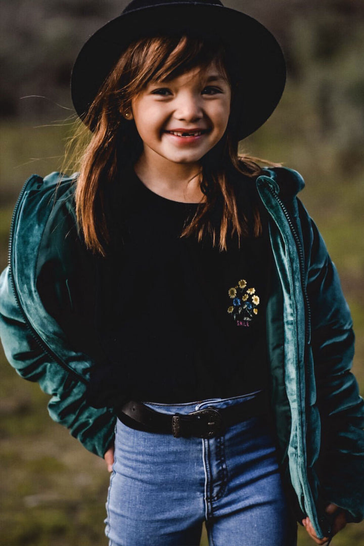 ❀❀ポポ❀❀ Smile Flower T-shirt – Port 213.com