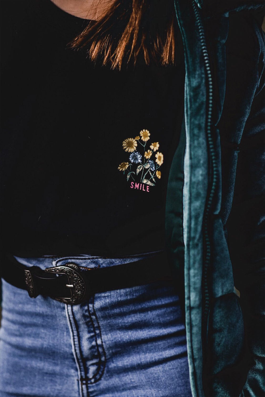 Smile Flower T-shirt – Port 213.com