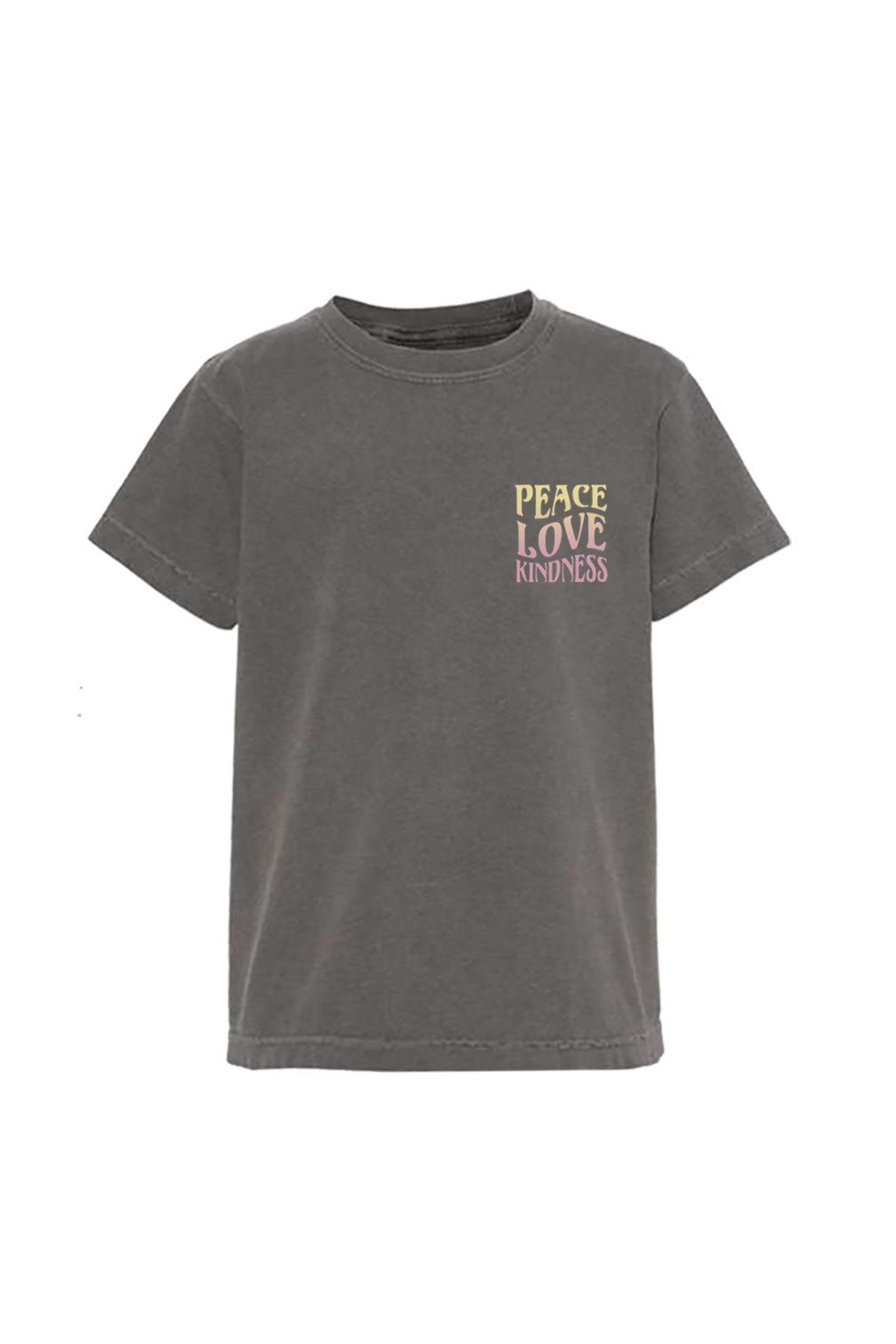 Kid's Charcoal Peace T-shirt-Unisex – Port 213.com