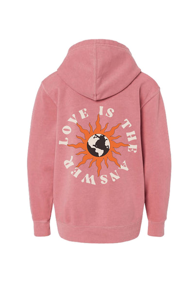 Pink Love Hoodie