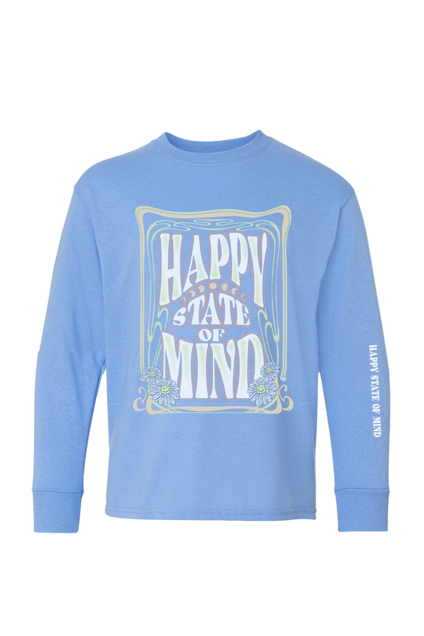 Happy State of Mind Long Sleeve Tee, Boys
