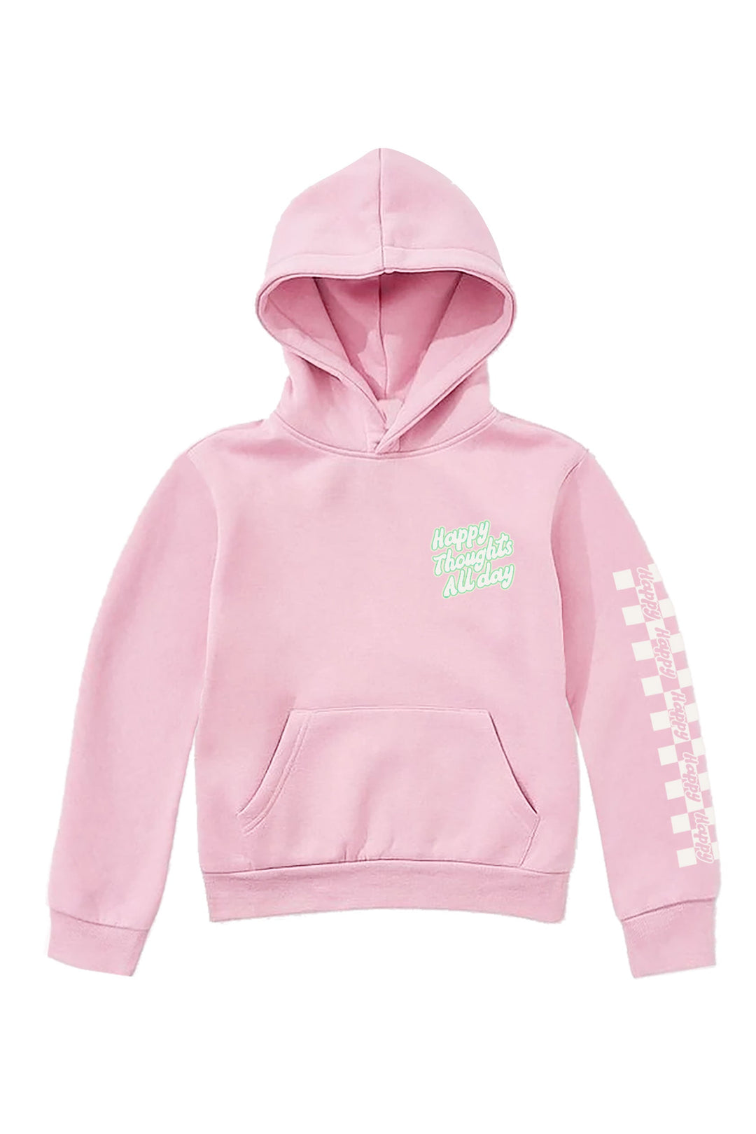 Kids Pink Happy Hoodie, Boys – Port