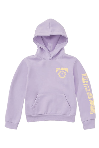 Lavender Sunshine Hoodie, Girls