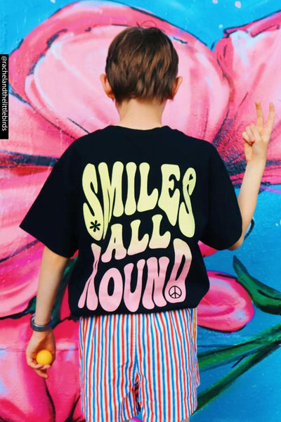 Kid's Smiles All Round T-shirt-Unisex
