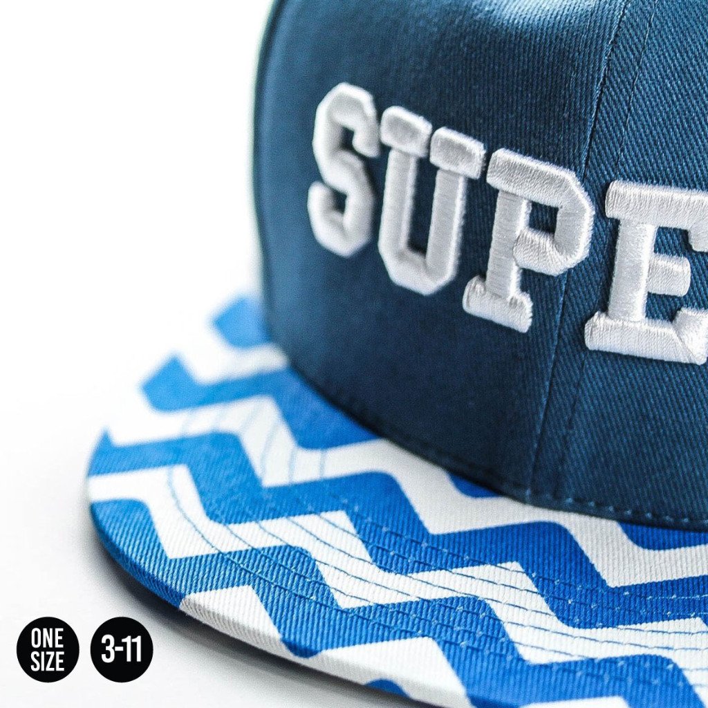 Unisex Super Kids Snapback Hat (3-11yrs) - Port 213.com 