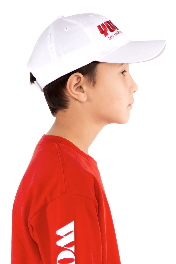 Boys white cap online