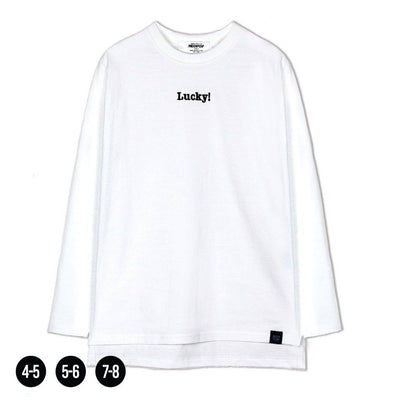 Unisex Embroidered Lucky Tee (4-8yrs) - Port 213.com 