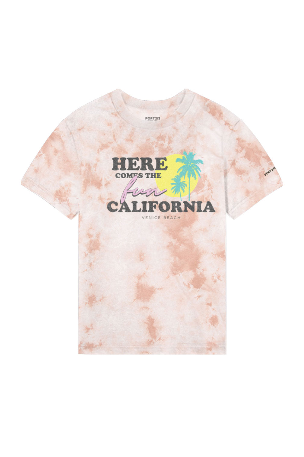 Tie Dye Cali T-shirt
