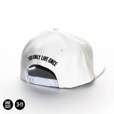 Unisex Yolo Faux Leather Snapback Hat (3-11yrs) - Port 213.com 